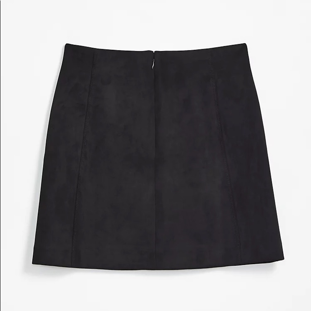 Petite Faux Suede Shift Skirt - Picture 2 of 3